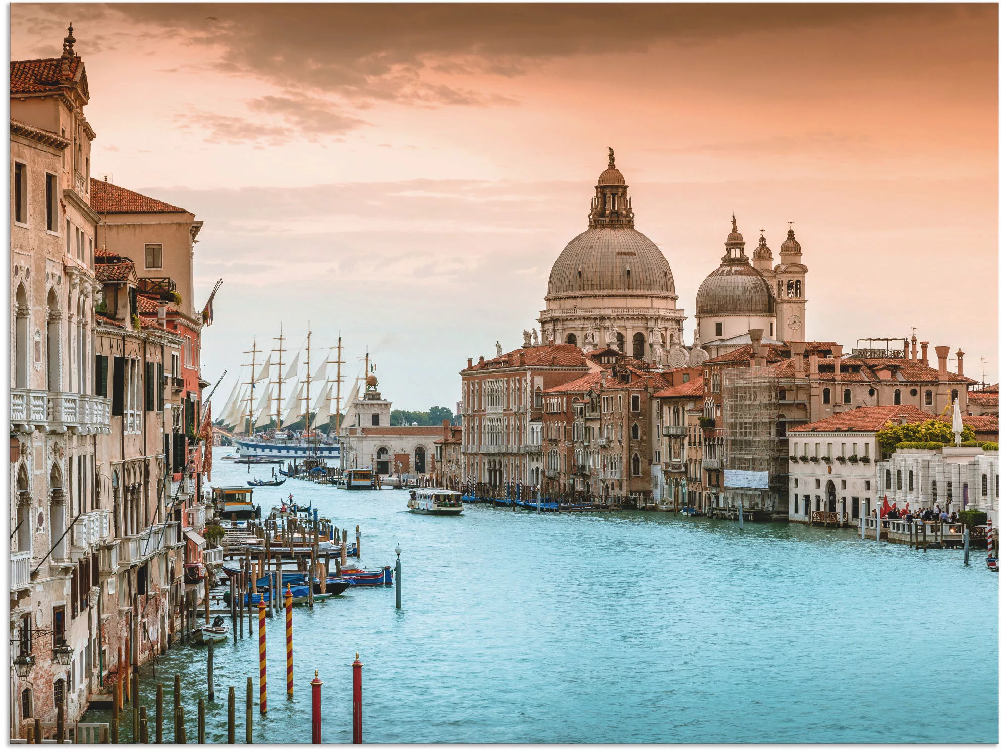 Artland Wandbild »Venedig Canal Grande I«, Italien, (1 St.), als Alubild, O günstig online kaufen