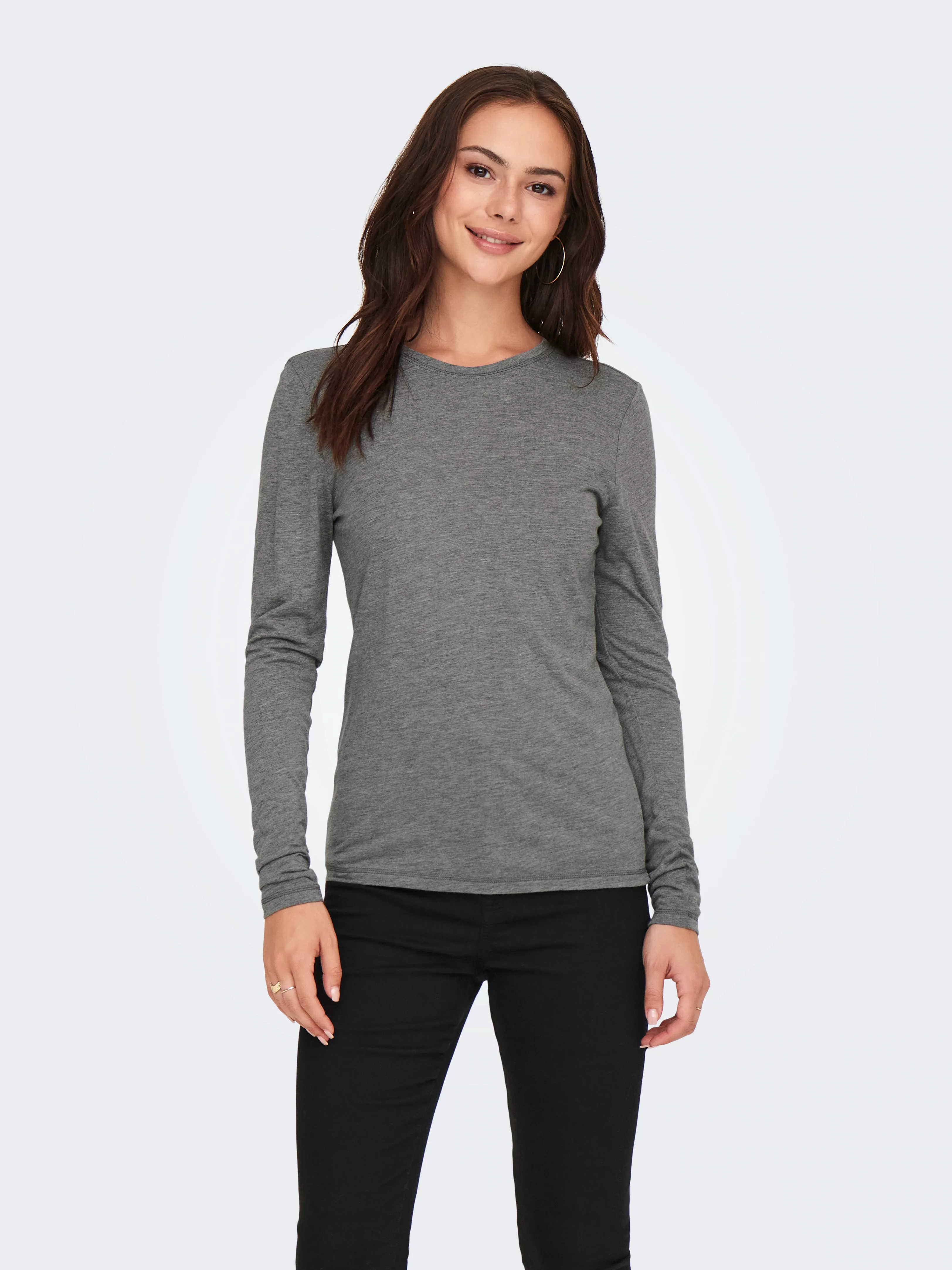 JDY Langarmshirt "JDYSUMA WOOLBLEND L/S ONECK TOP JRS NOOS" günstig online kaufen