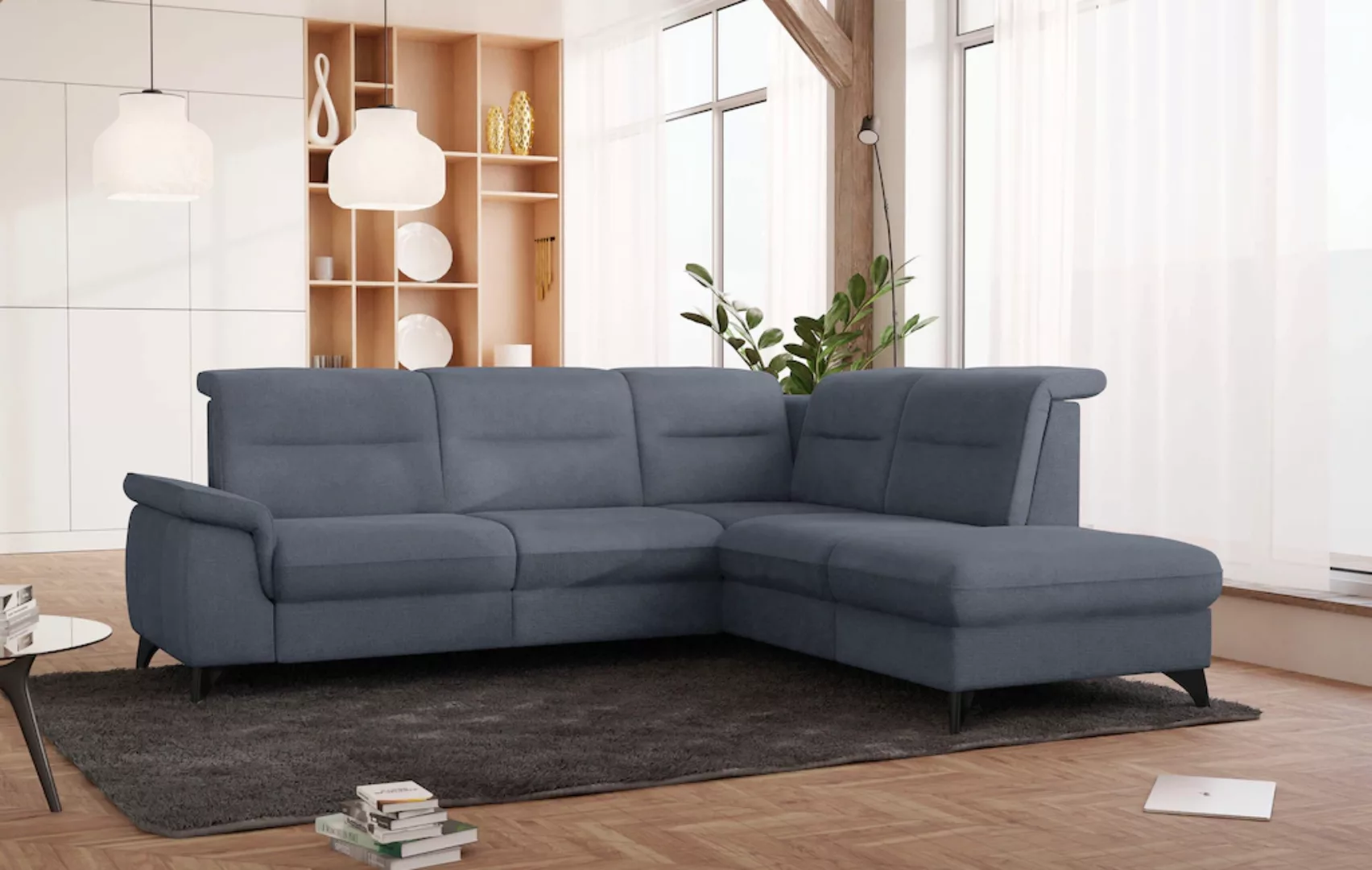 sit&more Ecksofa "Astoria L-Form", wahlweise mit motorischer Relaxfunktion günstig online kaufen