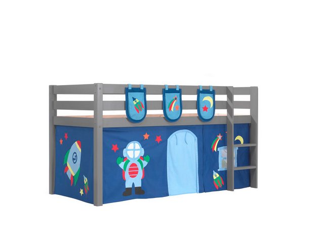 58 aufm Kessel Kinderbett Spielbett Karolina 210x106x114 Kinderbett Hochbet günstig online kaufen