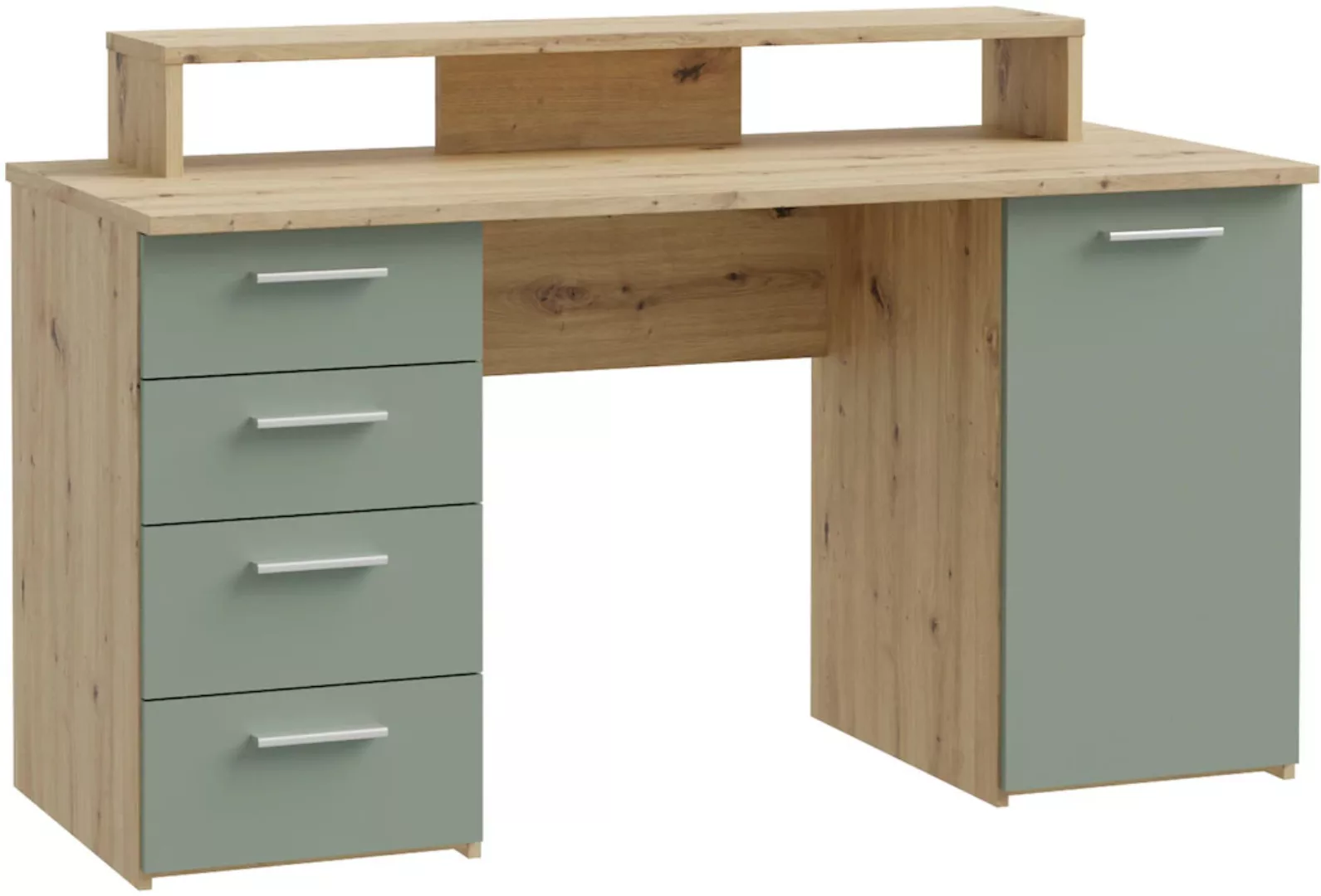 FORTE Schreibtisch "NET160", viel Stauraum, Tischplatte bis 50 kg belastbar günstig online kaufen