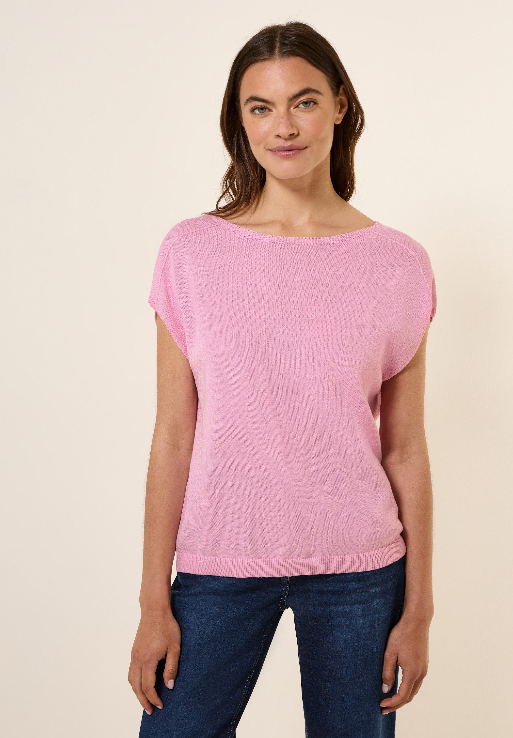 CECIL Strickpullover ärmellos, mit Viskose günstig online kaufen