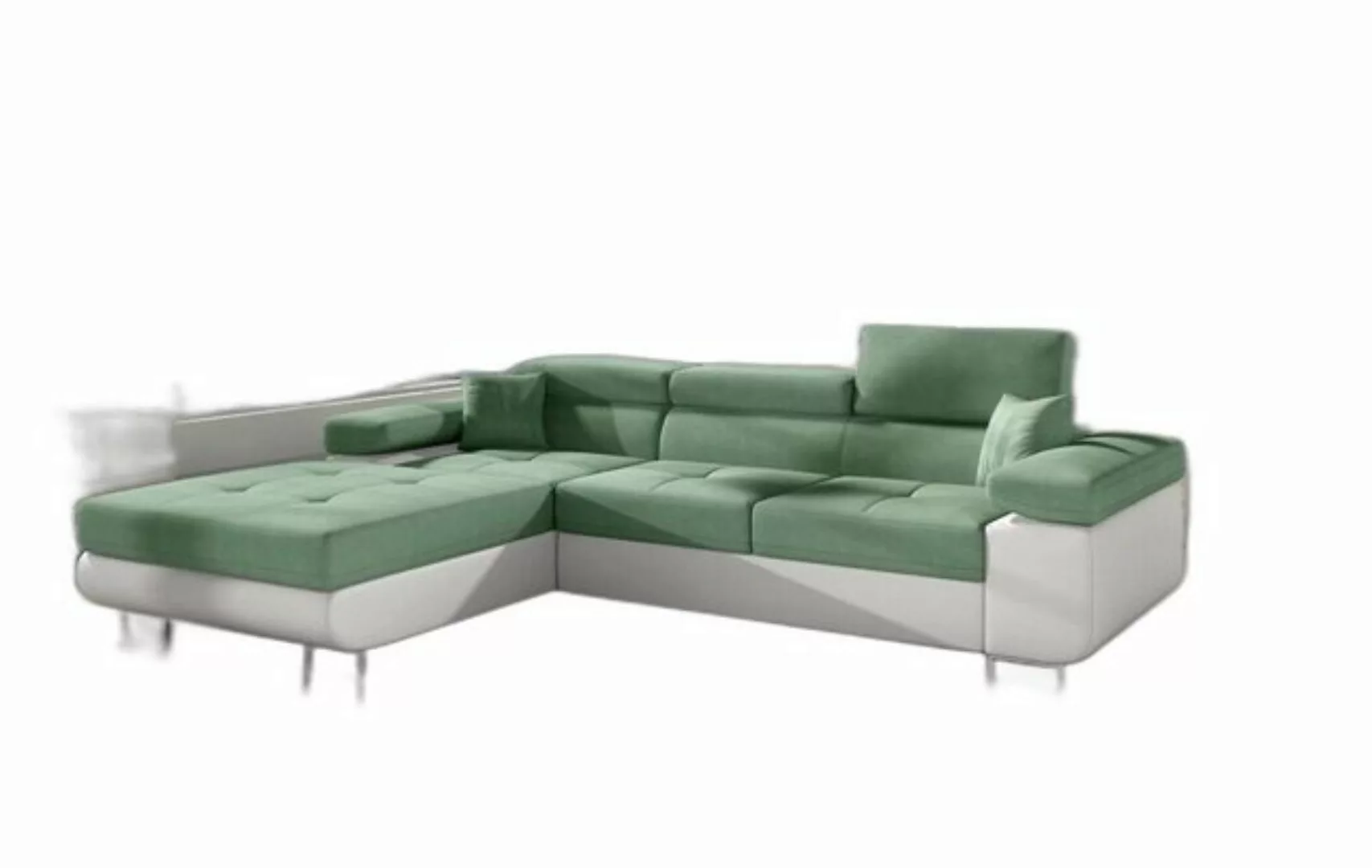 Xlmoebel Ecksofa Zeitgemäße Graue Wohnlandschaft L-Form Luxus Ecksofa Neu, günstig online kaufen