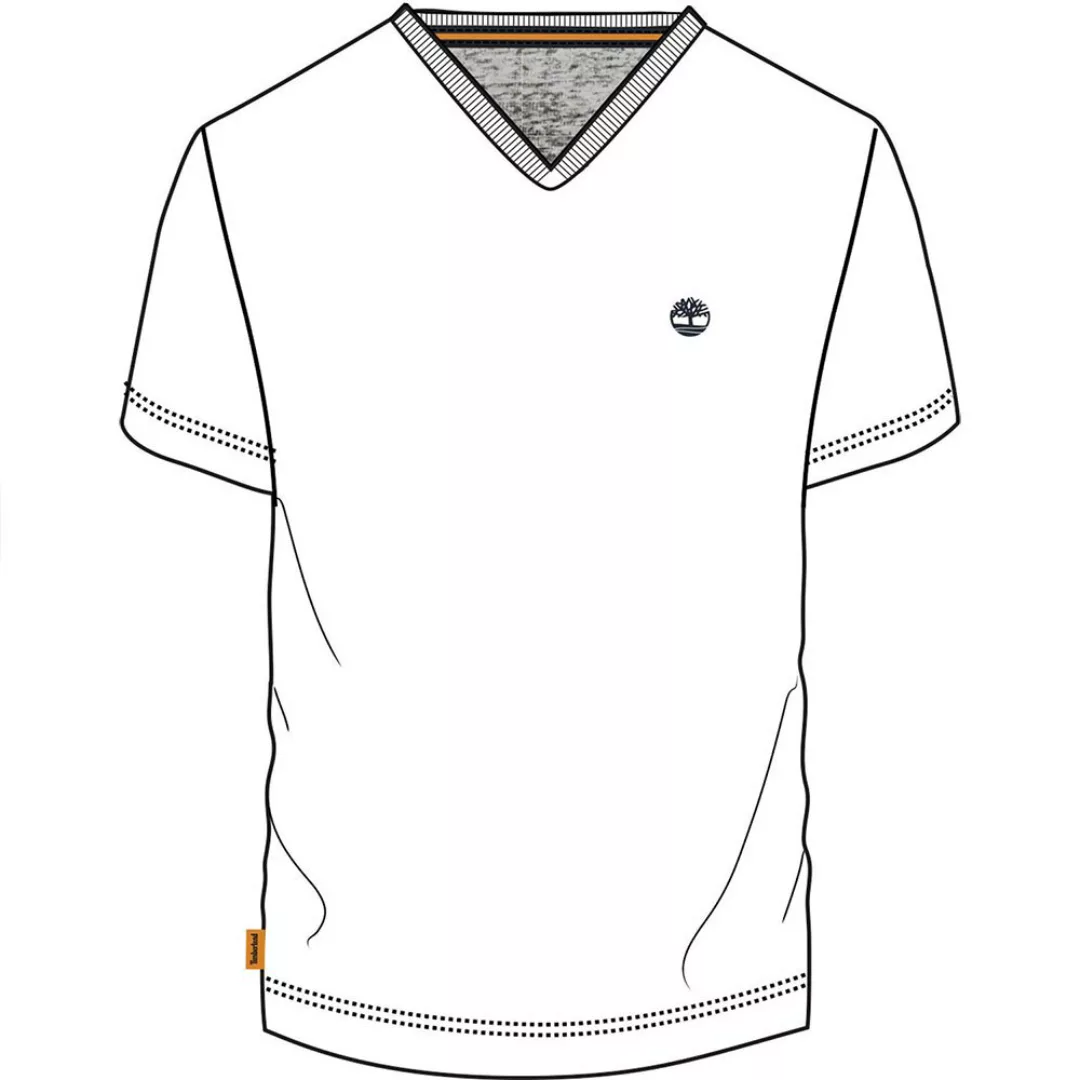 Timberland Dunstan River Slim Kurzärmeliges T-shirt 2XL White günstig online kaufen