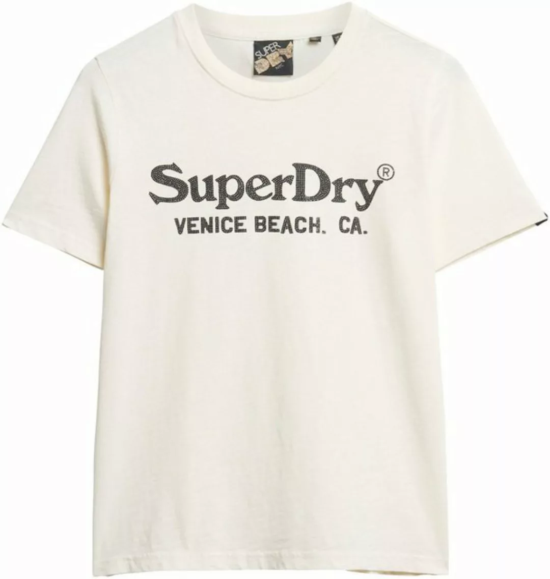 Superdry T-Shirt METALLIC VENUE RELAXED TEE günstig online kaufen