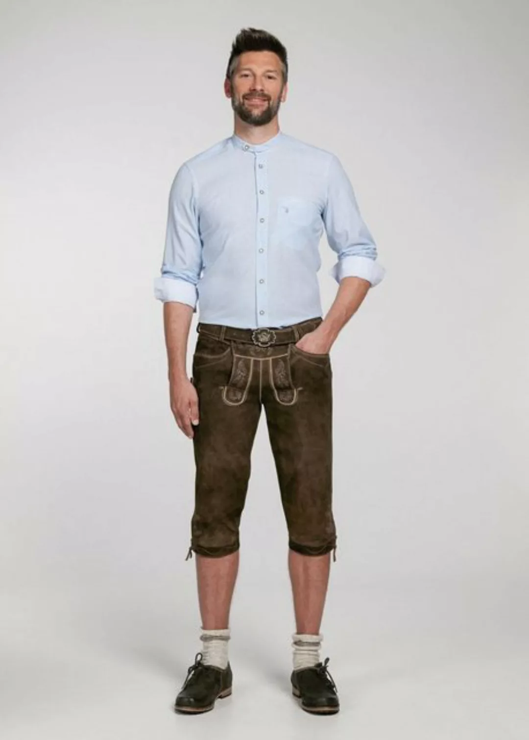 Spieth & Wensky Shorts Lederhose Ottfried günstig online kaufen