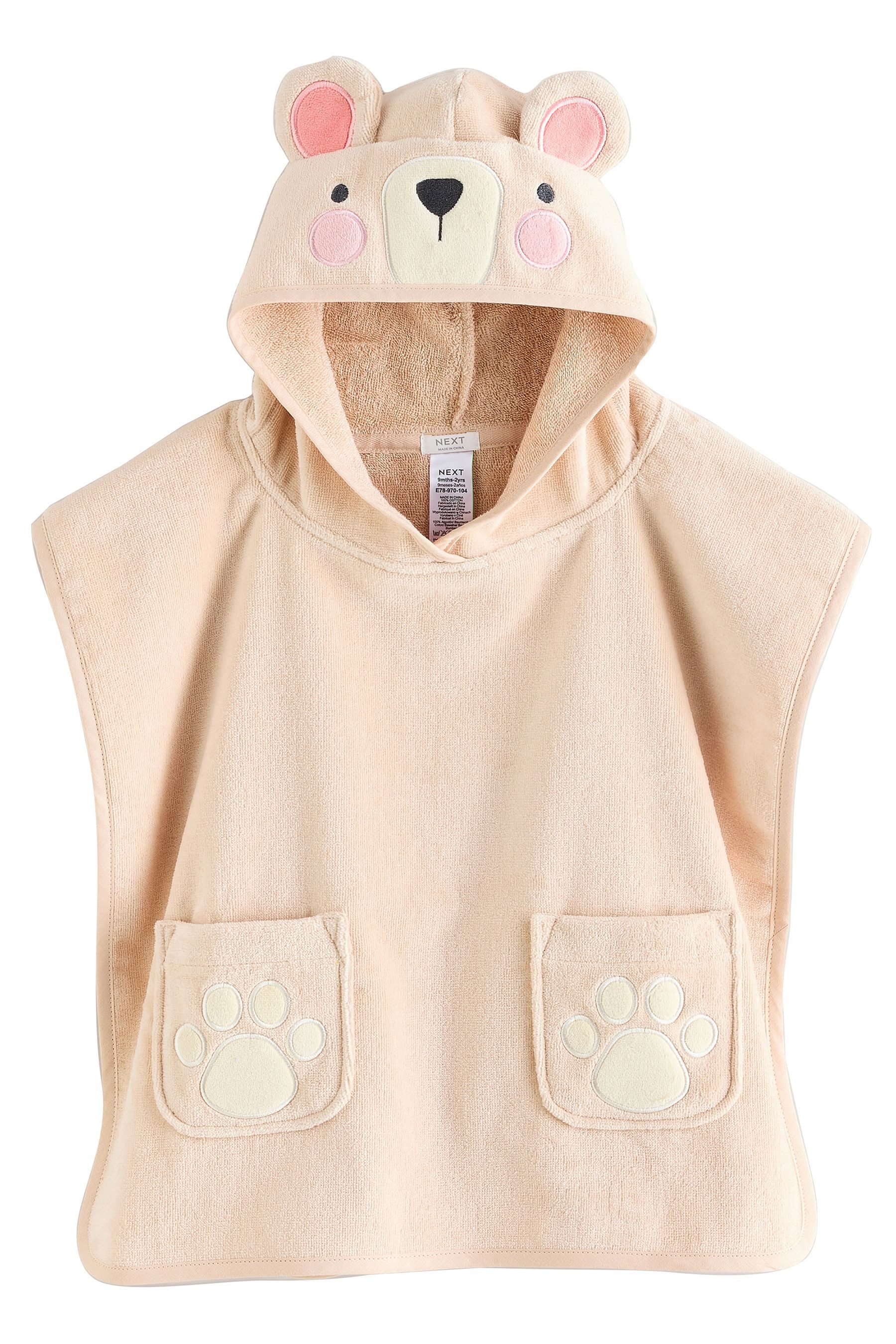 Next Badeponcho Poncho aus Frottee, Baumwolle günstig online kaufen
