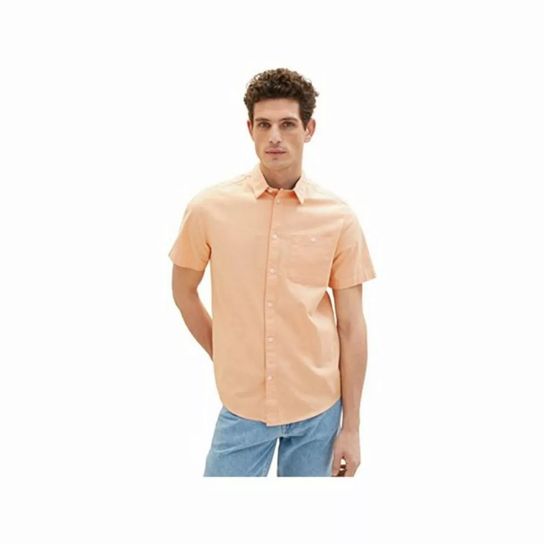 TOM TAILOR Kurzarmhemd orange (1-tlg., keine Angabe) günstig online kaufen