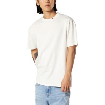 Vision Of Super  T-Shirts & Poloshirts Weies T-Shirt mit Stickerei günstig online kaufen