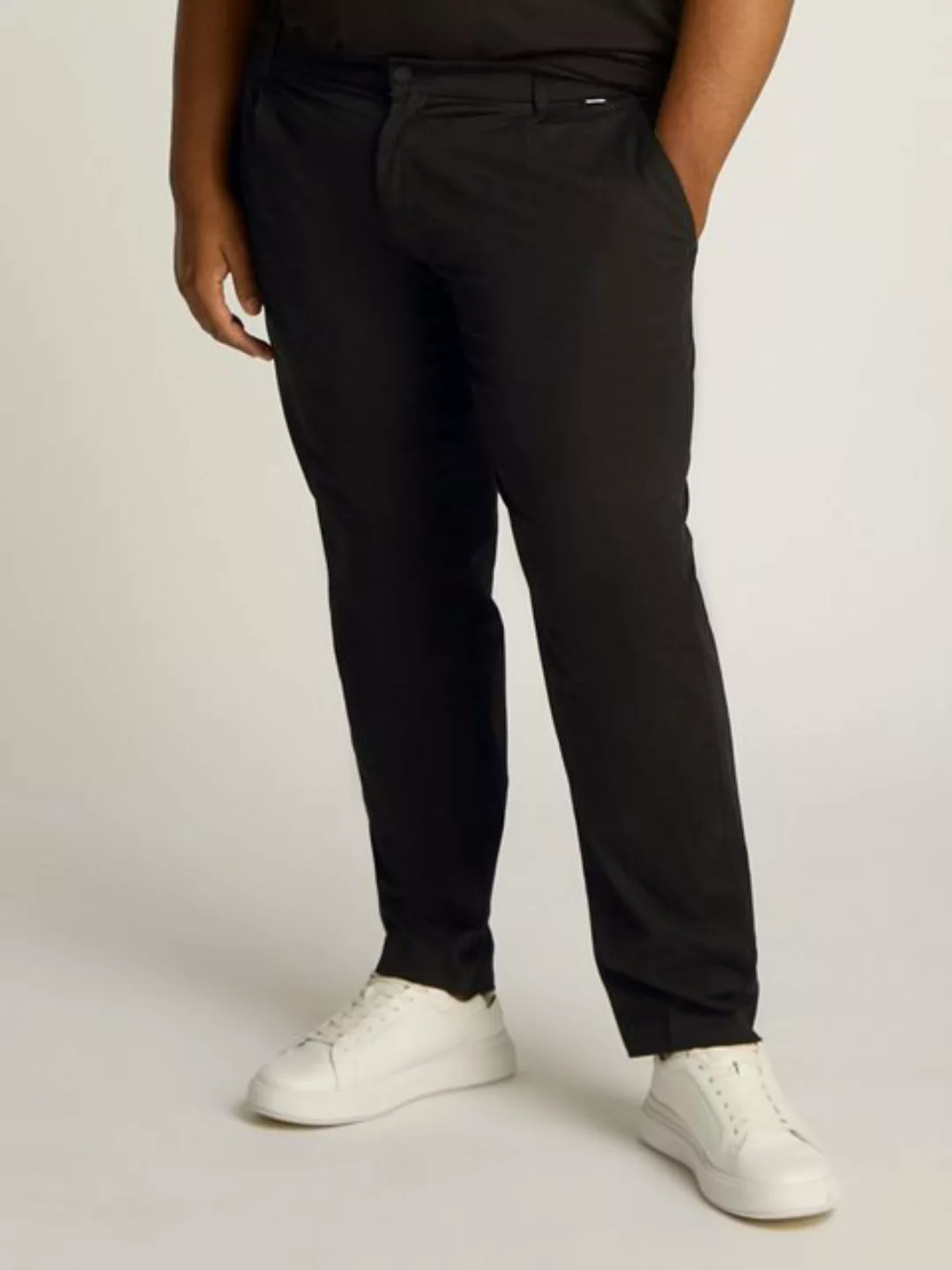 Calvin Klein Big&Tall Bügelfaltenhose "BT MODERN TWILL TAPERED PLEAT", in g günstig online kaufen