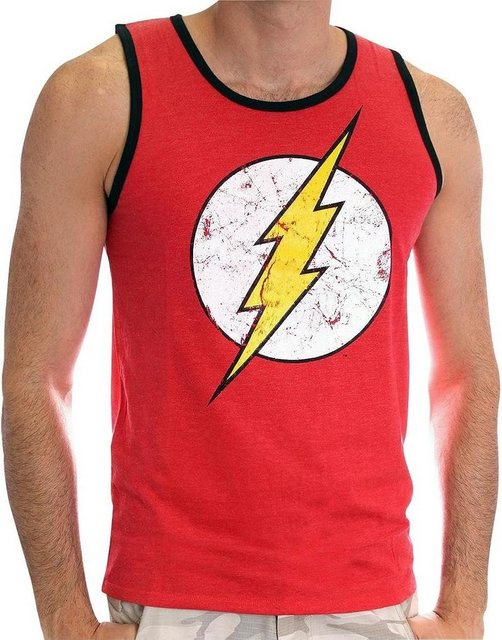 DC Comics Tanktop The Flash Tank Shirt Blitz T-Shirt ohne Ärmel The Flash V günstig online kaufen