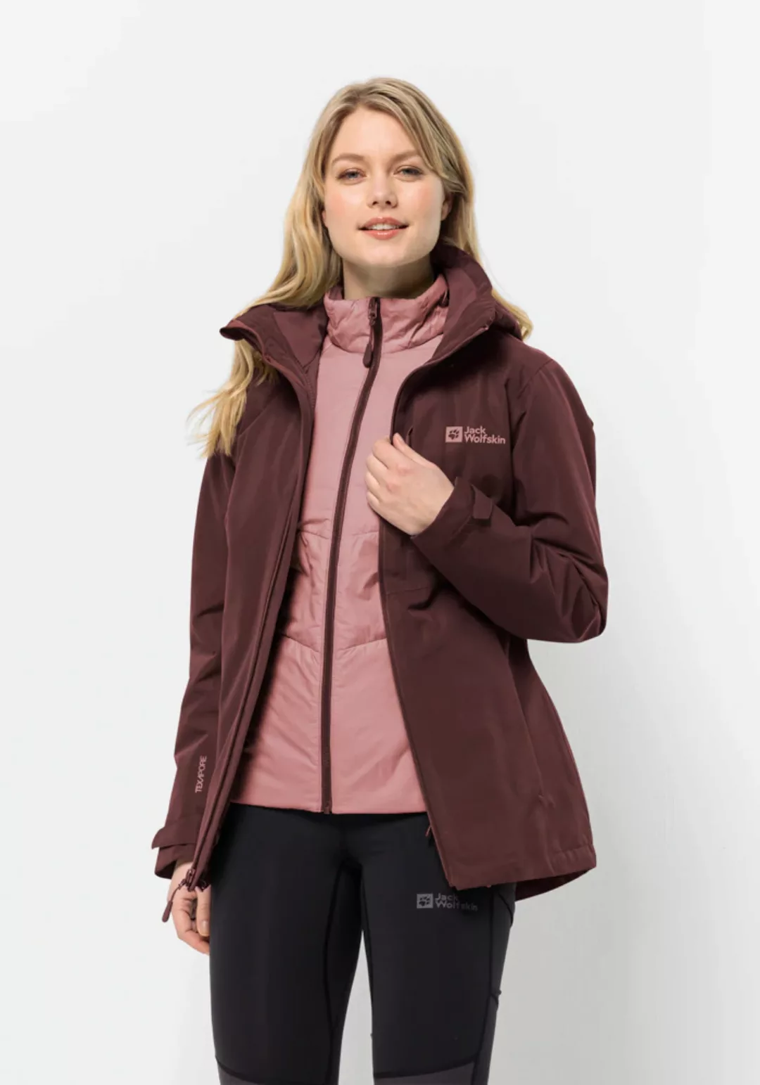 Jack Wolfskin 3-in-1-Funktionsjacke BERGLAND 3IN1 JKT W günstig online kaufen