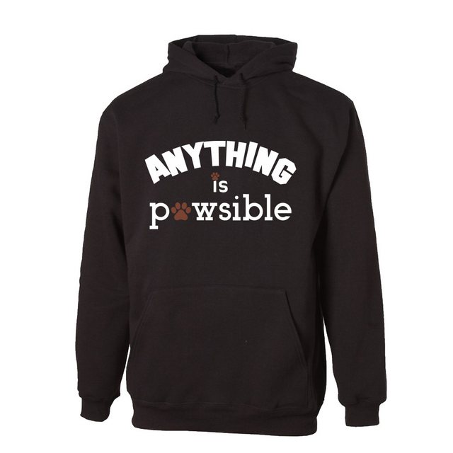 G-graphics Hoodie Anything is pawsible Unisex mit trendigem Frontprint mit günstig online kaufen