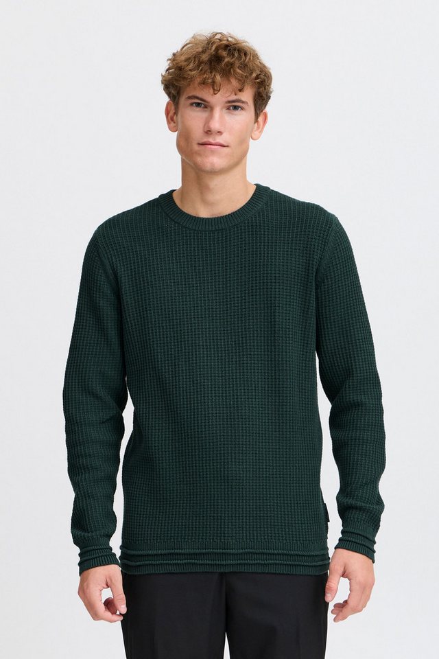 Casual Friday Strickpullover CFKARL crew neck structured knit casual Rundha günstig online kaufen