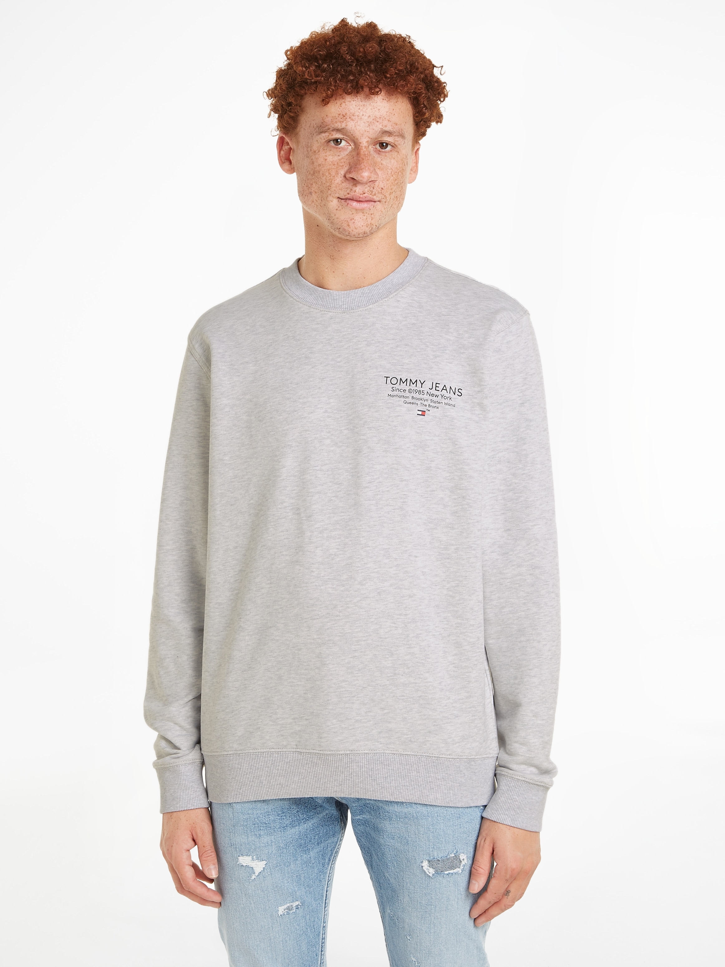 Tommy Jeans Sweatshirt "TJM REG ESSENTIAL GRAPHIC CREW", mit Tommy Jeans Au günstig online kaufen