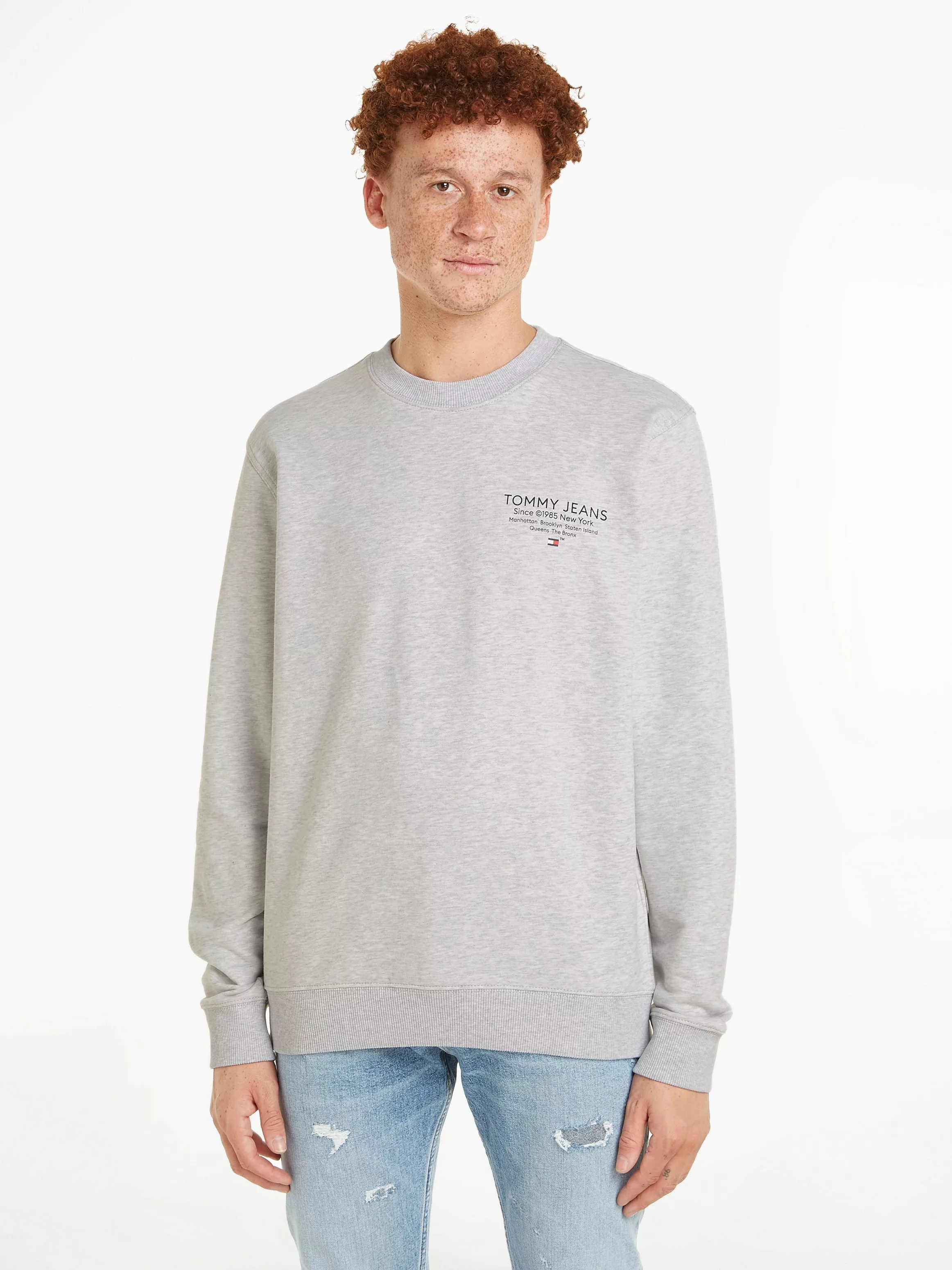 Tommy Jeans Sweatshirt TJM REG ESSENTIAL GRAPHIC CREW mit Tommy Jeans Aufdr günstig online kaufen