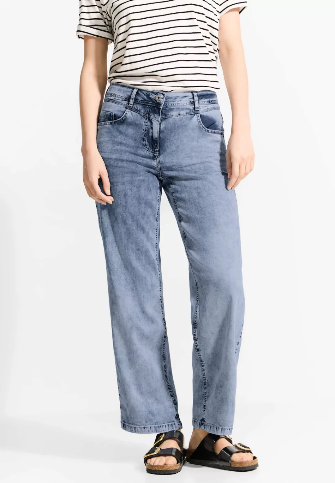 Cecil Weite Jeans "NEELE", mit Stretchanteil günstig online kaufen