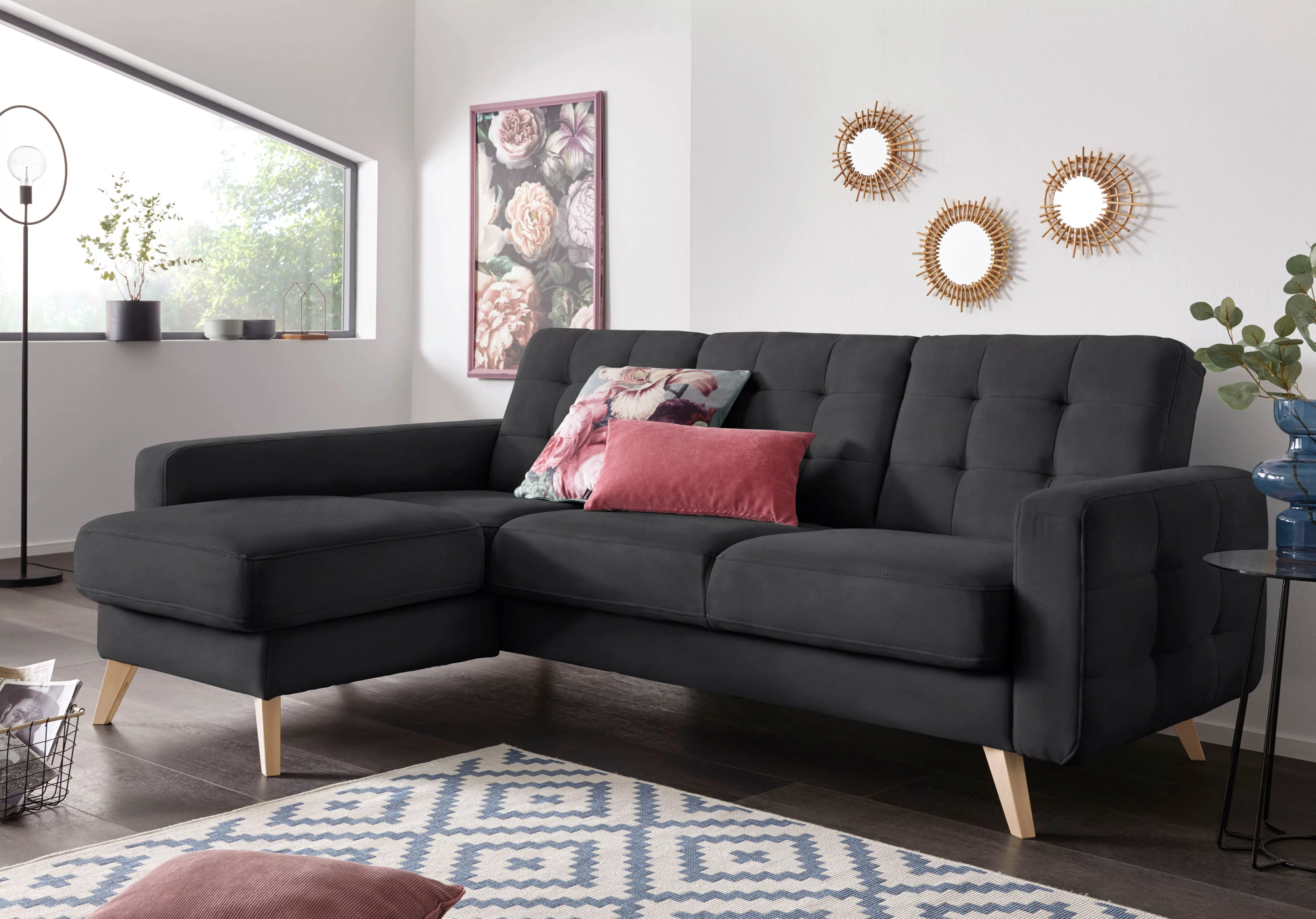 exxpo - sofa fashion Ecksofa Nappa, L-Form günstig online kaufen