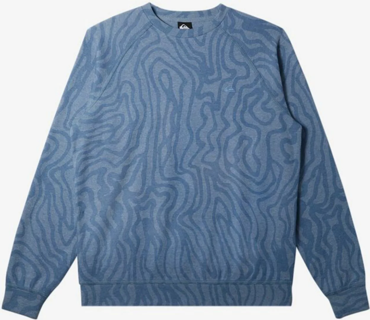 Quiksilver Sweatshirt RAGLANS LS OTLR BKQ6 BLUE SHADOW HTHR FLAT RIB günstig online kaufen