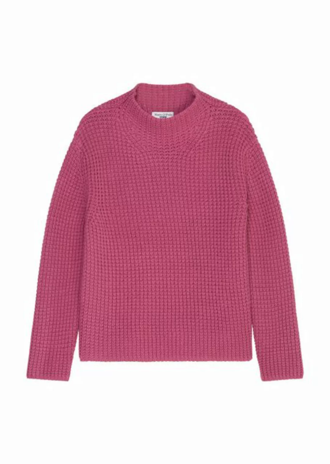 Marc O'Polo DENIM Stehkragenpullover mit angesagtem Strickmuster günstig online kaufen