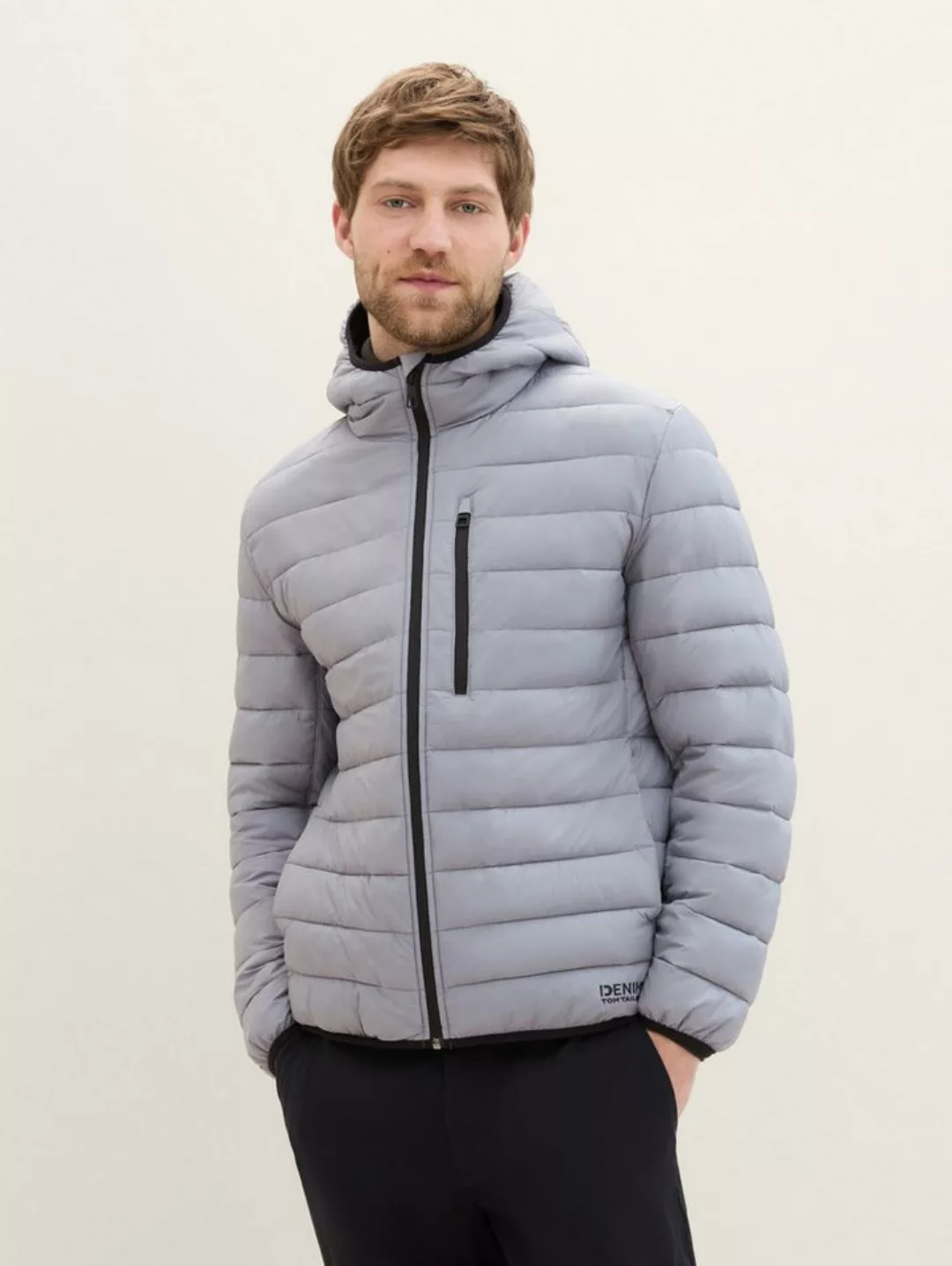 TOM TAILOR Denim Winterjacke Leichte Jacke mit Kapuze günstig online kaufen