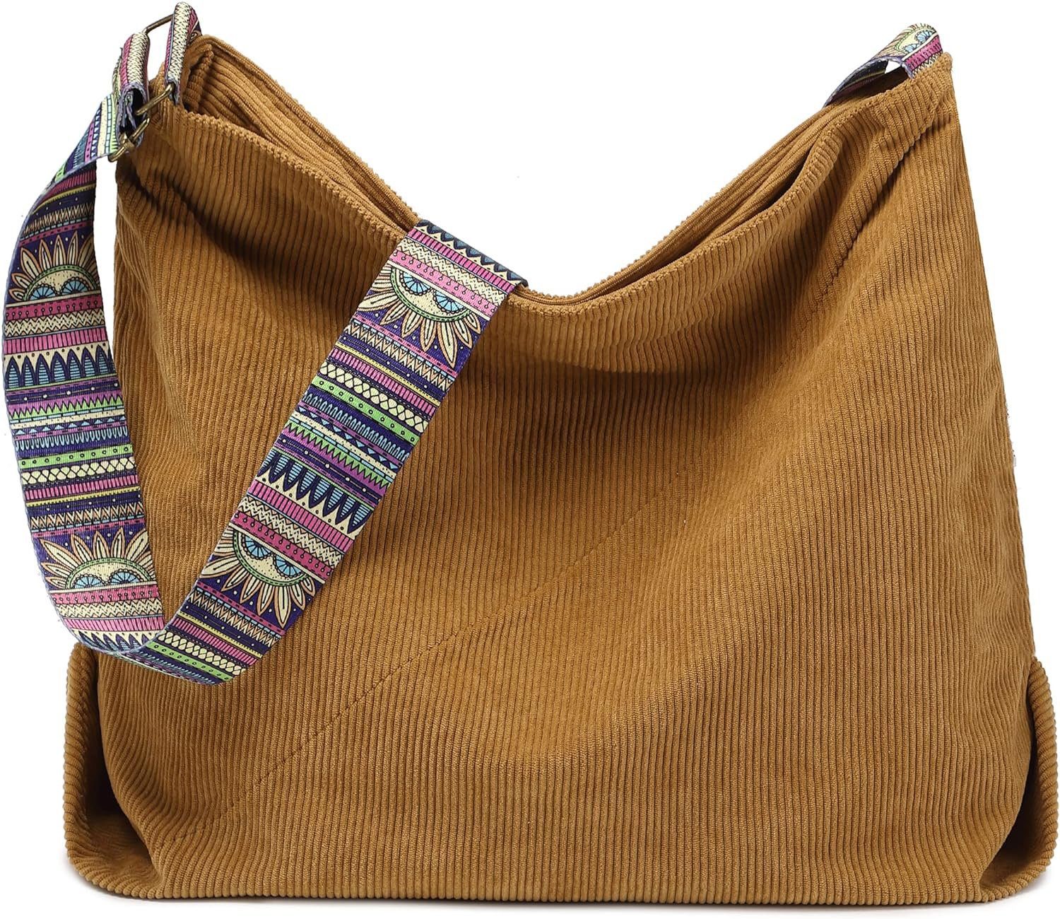 Coonoor Schultertasche Cord Umhängetasche Casual Crossbody günstig online kaufen
