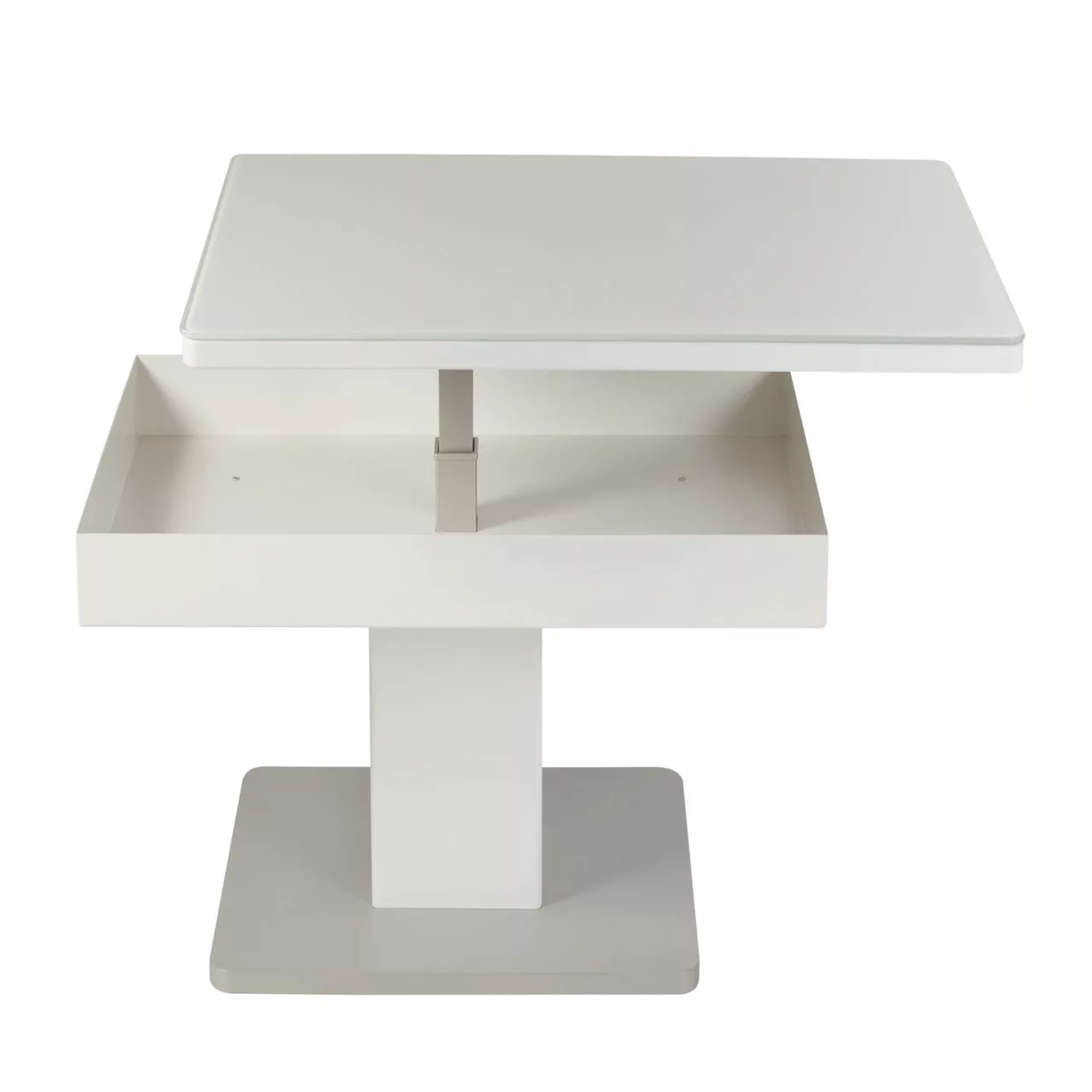 Couchtisch - transparent/klar - 65 cm - 43 cm - Tische > Couchtische - Möbe günstig online kaufen
