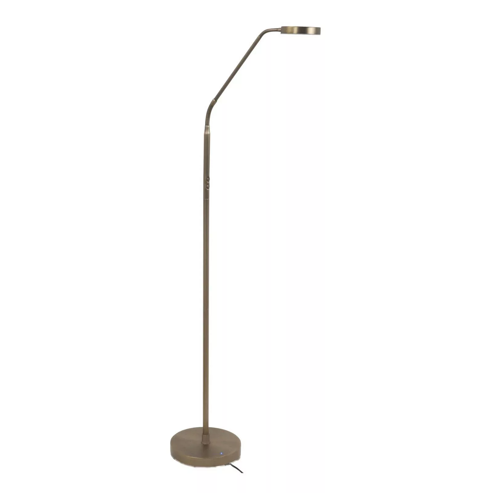 LED-Akku-Stehlampe Comfort, bronze, 135 cm Metall CCT Dimmer günstig online kaufen