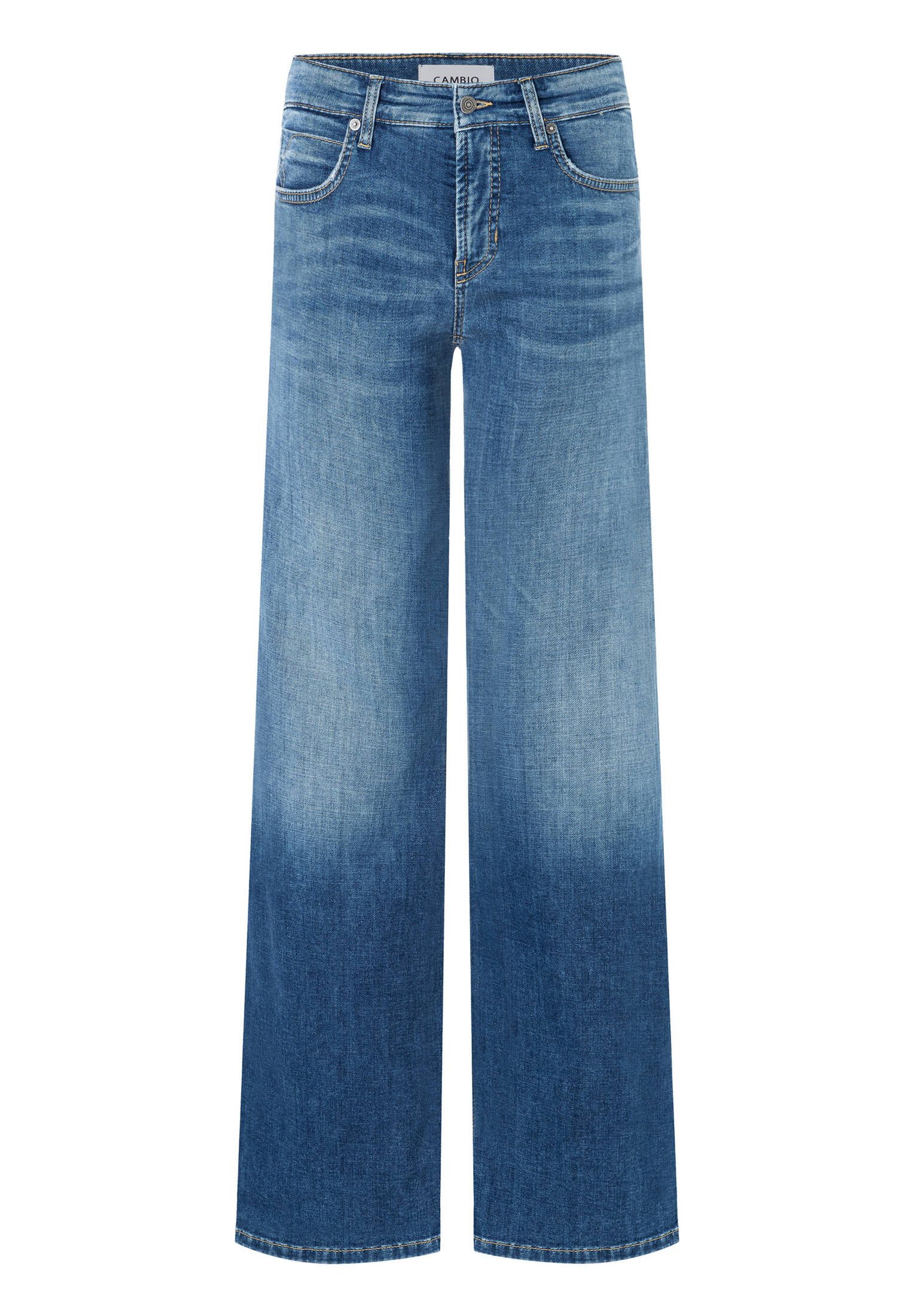 Cambio 5-Pocket-Jeans Damen Jeans TESS Wide günstig online kaufen