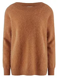 Pullover U-Boot-Ausschnitt include braun günstig online kaufen