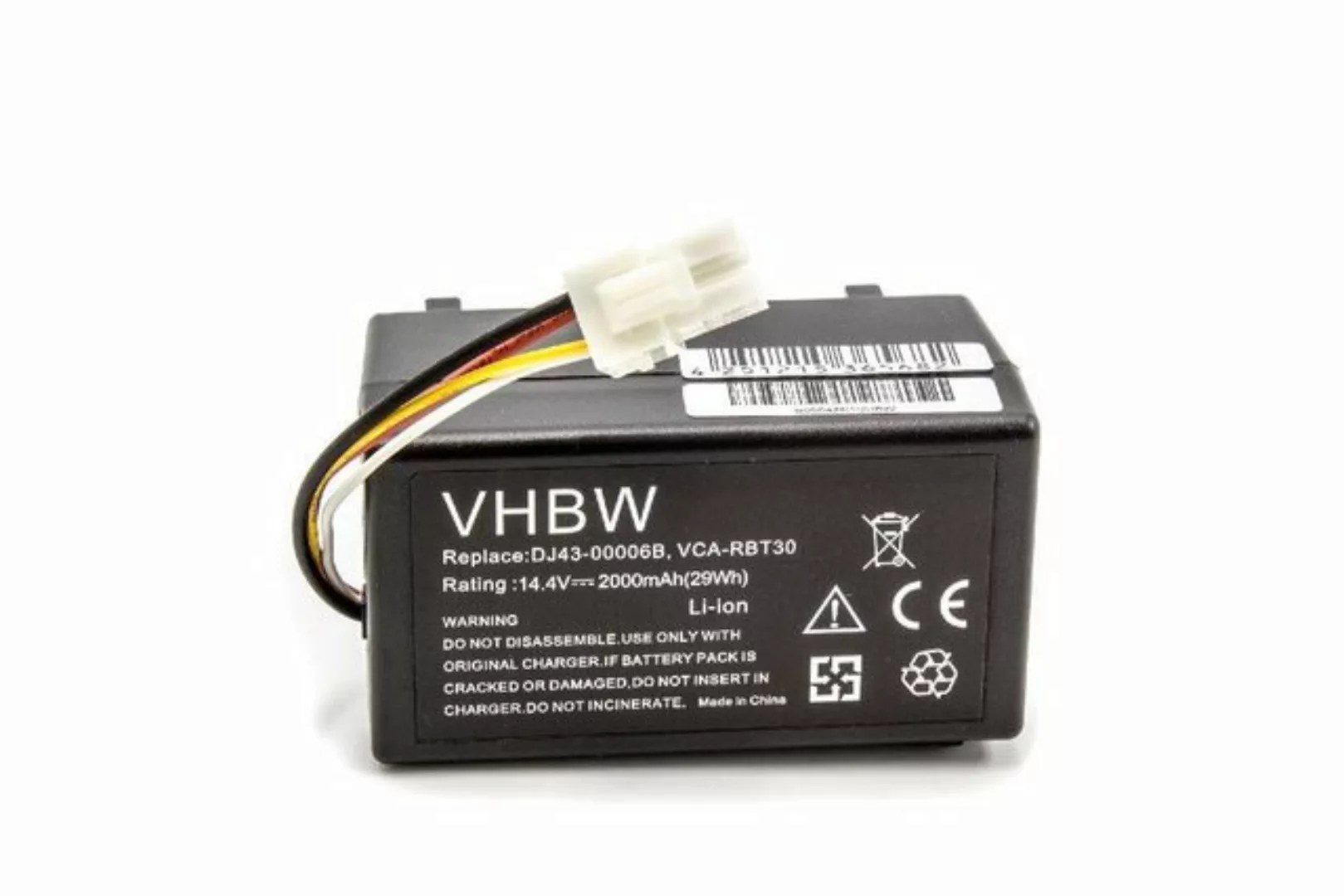 vhbw kompatibel mit Samsung Navibot VCR8980 Staubsauger-Akku Li-Ion 2000 mA günstig online kaufen