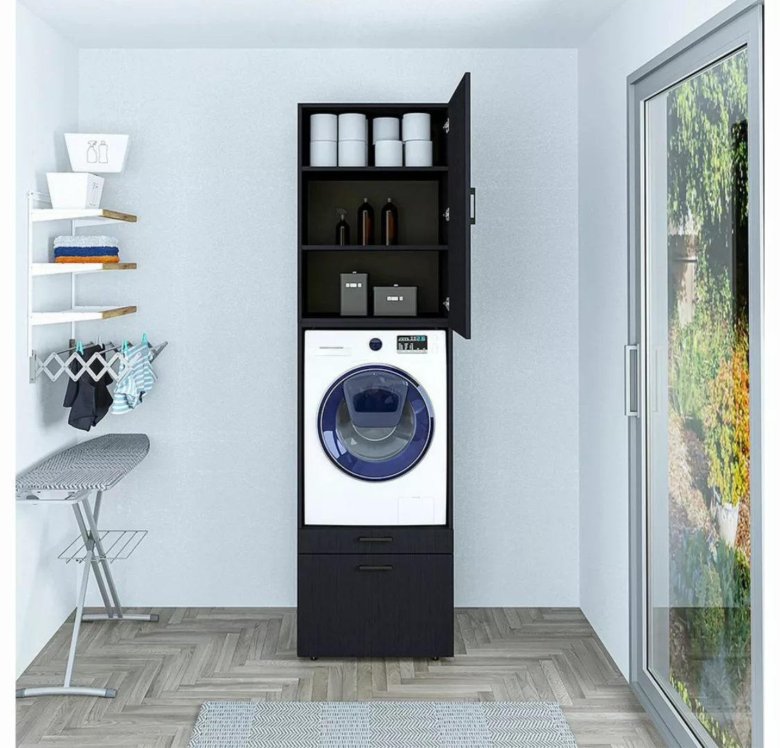 Roomart Waschmaschinenumbauschrank (Waschmaschinenschrank mit Schrankaufsat günstig online kaufen
