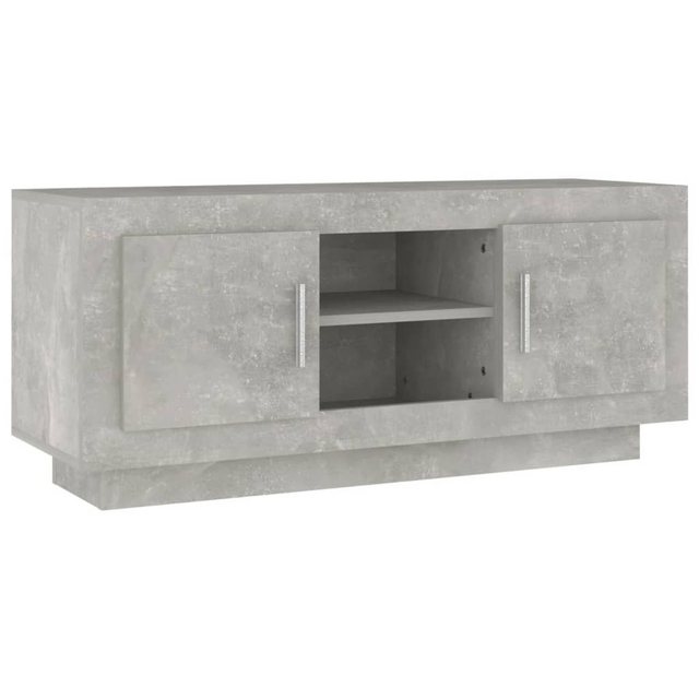 vidaXL TV-Schrank TV-Schrank Betongrau 102x35x45 cm Spanplatte Fernseher Lo günstig online kaufen