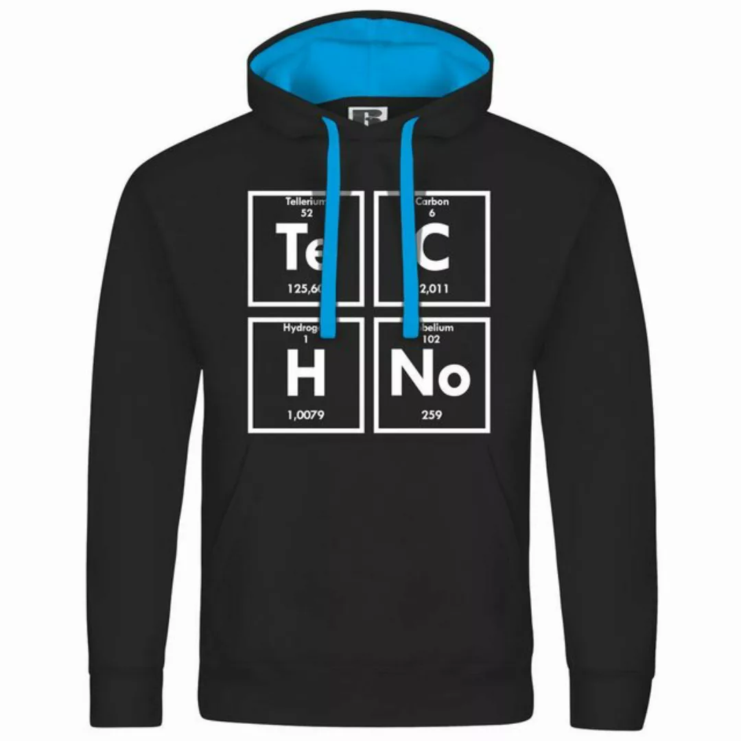 deinshirt Kapuzenpullover Herren Kapuzenpullover Techno Mit Print Motiv, Gr günstig online kaufen