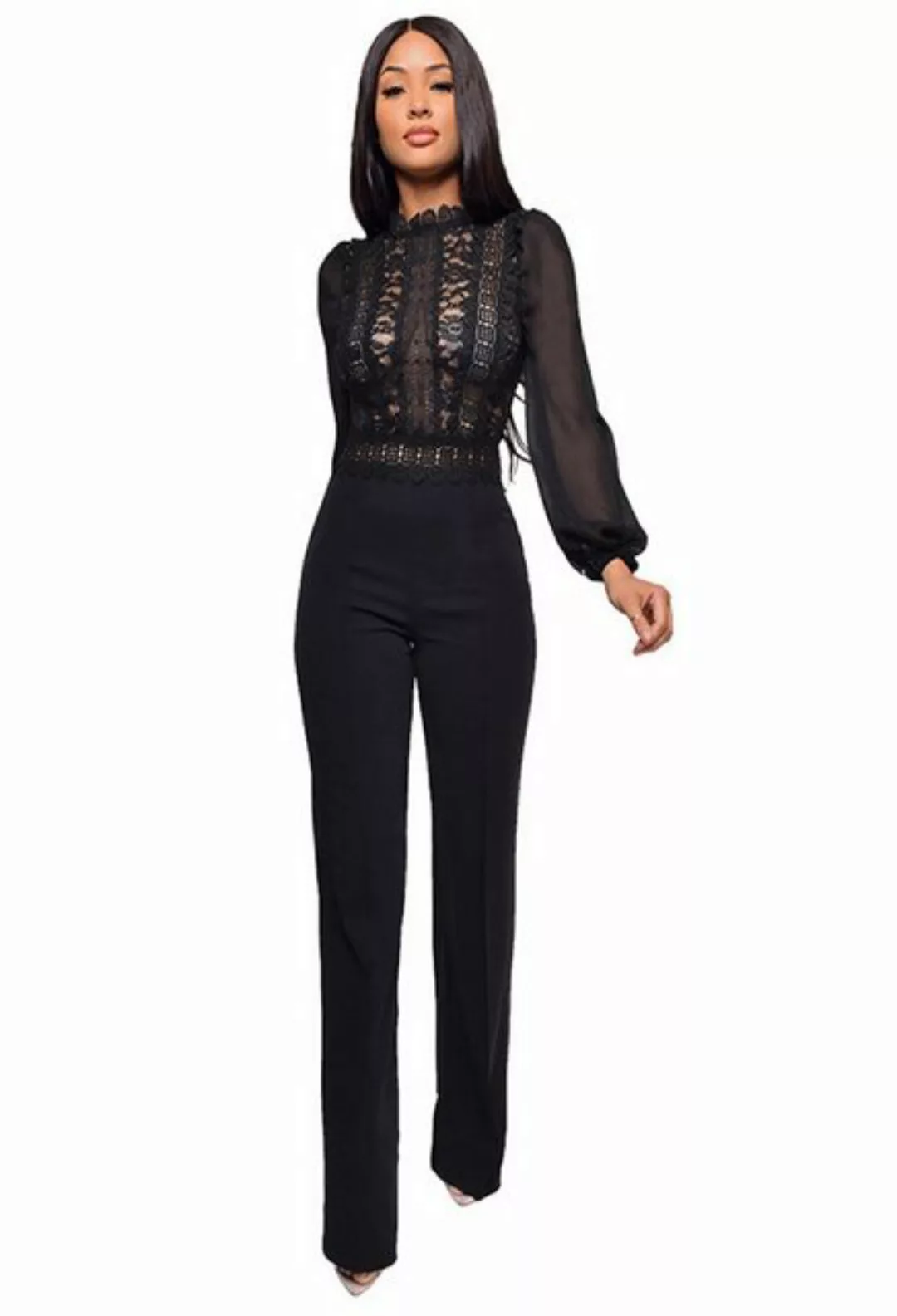 CHENIN 7/8-Overall Women's High Waisted Straight Women's Jumpsuit (Jumpsuit günstig online kaufen