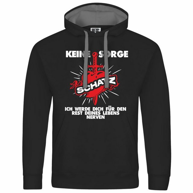 deinshirt Kapuzenpullover Herren Kapuzenpullover Keine Sorge Schatz Mit Pri günstig online kaufen