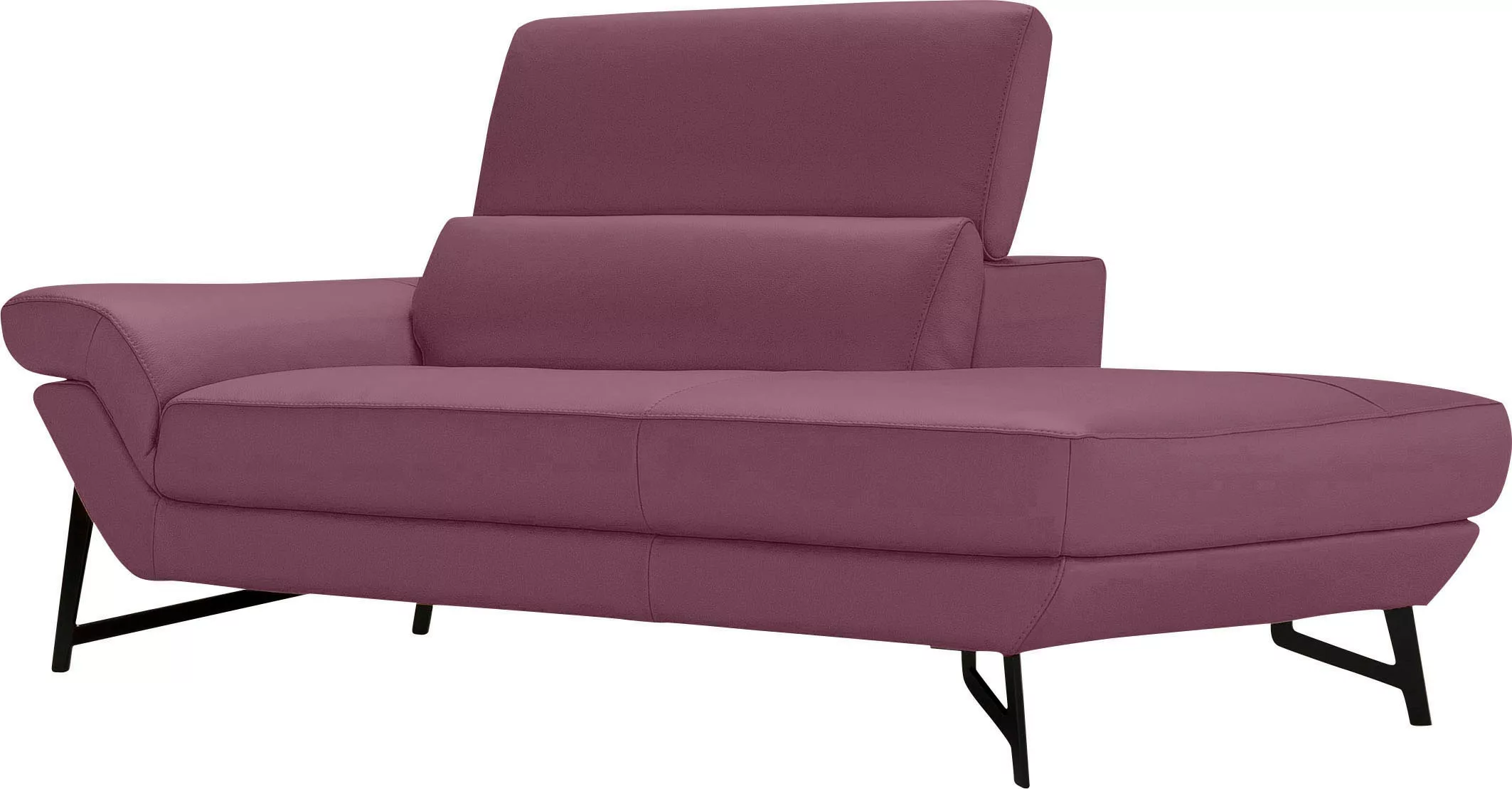 Egoitaliano Ottomane "Narcisa, Designsofa", mit verstellbarer Kopfstütze, S günstig online kaufen