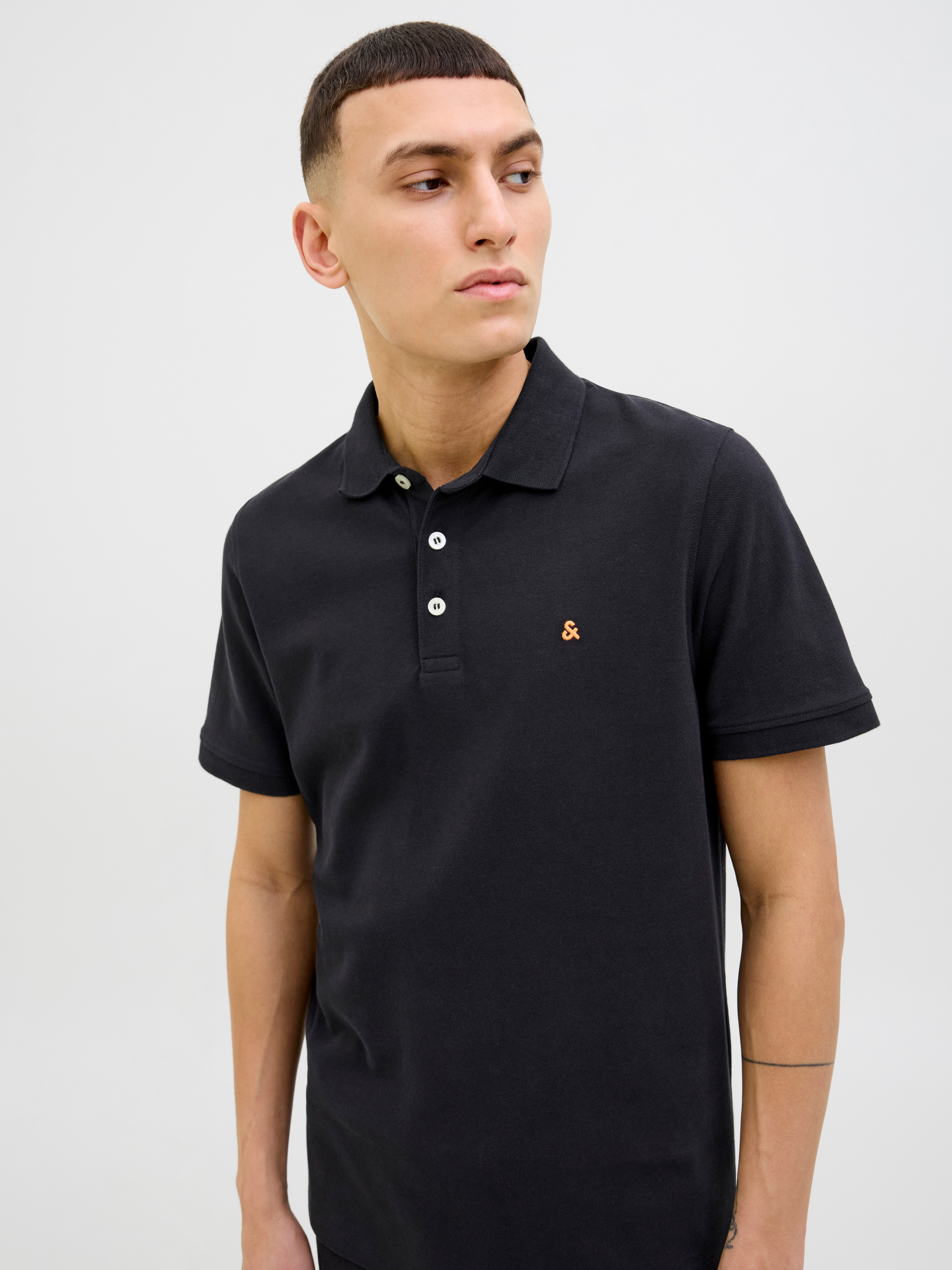 Jack & Jones Poloshirt "JJEPAULOS POLO SS NOOS", mit Logo Stickerei günstig online kaufen