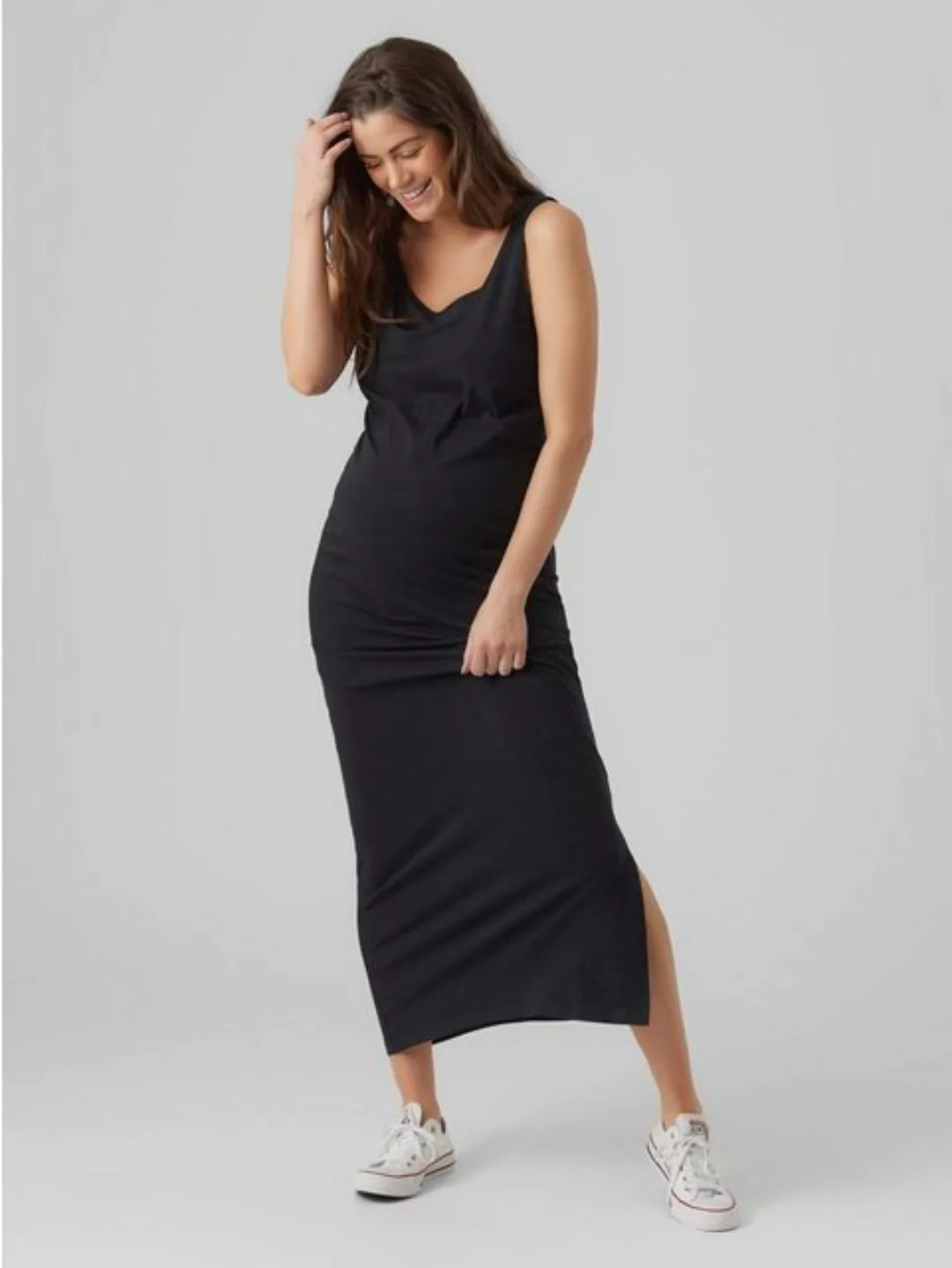 Mamalicious Shirtkleid 2 in 1 Umstands Maxi Kleid MLMIA NELL (lang) 5285 in günstig online kaufen