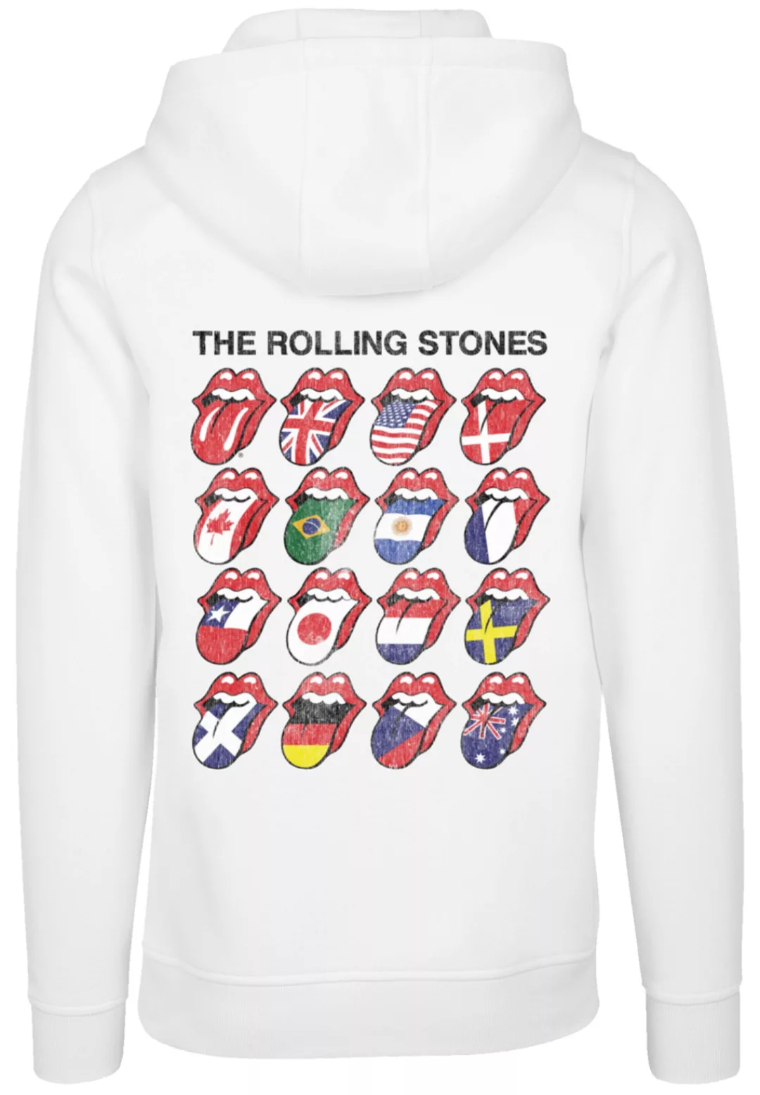 F4NT4STIC Kapuzenpullover "The Rolling Stones Voodoo Lounge Tongues", Musik günstig online kaufen