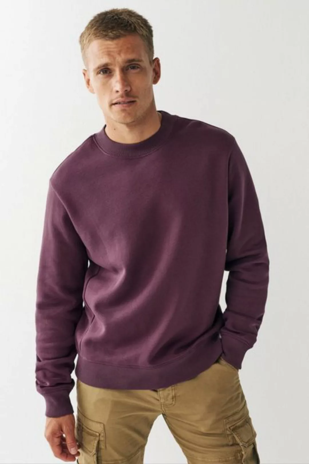 Next Sweatshirt Rundhals-T-Shirt im Relaxed Fit (1-tlg) günstig online kaufen