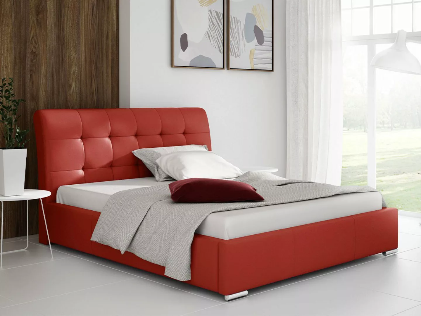 MIRJAN24 Polsterbett Amber (Lattenrost ist im Bettkasten integriert), Bettk günstig online kaufen