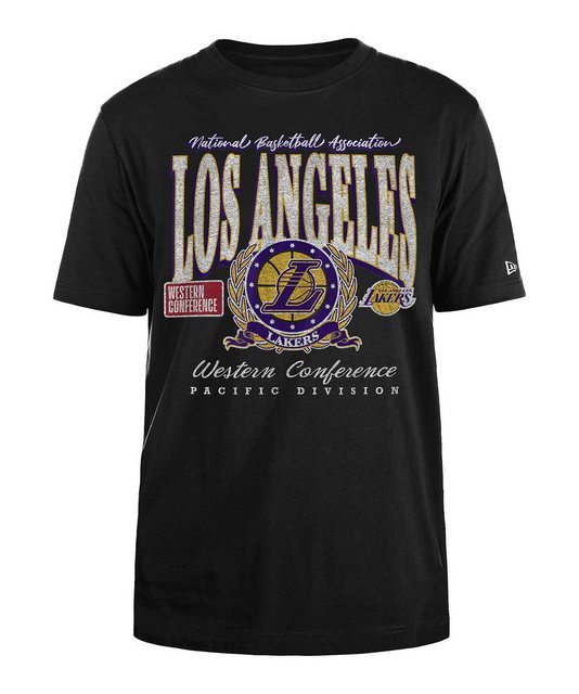 New Era T-Shirt Los Angeles Lakers T-Shirt Baumwolle günstig online kaufen