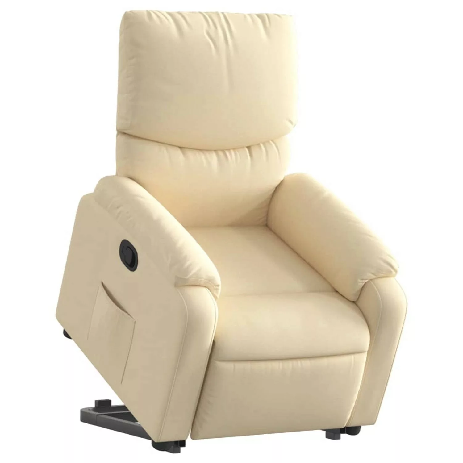 vidaXL Relaxsessel mit Aufstehhilfe Creme Stoff Modell 15 günstig online kaufen