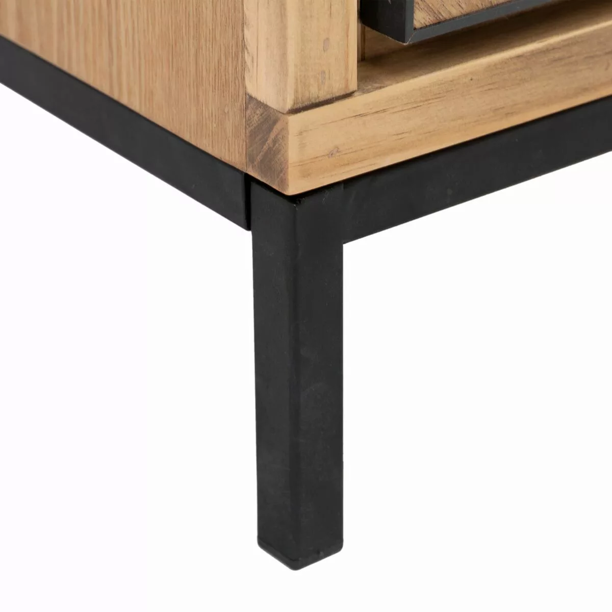 Nachttisch Spike 48 X 36 X 71 Cm Natürlich Metall Holz günstig online kaufen