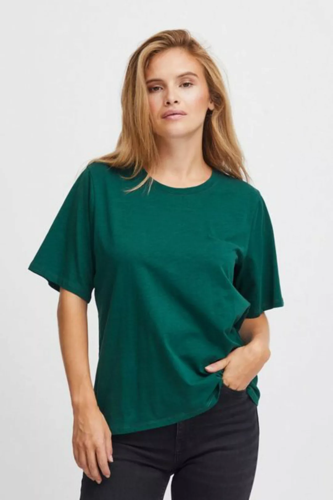 Pulz Jeans T-Shirt PZBRIT 0-Neck Tshirt - 50207421 Verspieltes Kleid mit Är günstig online kaufen