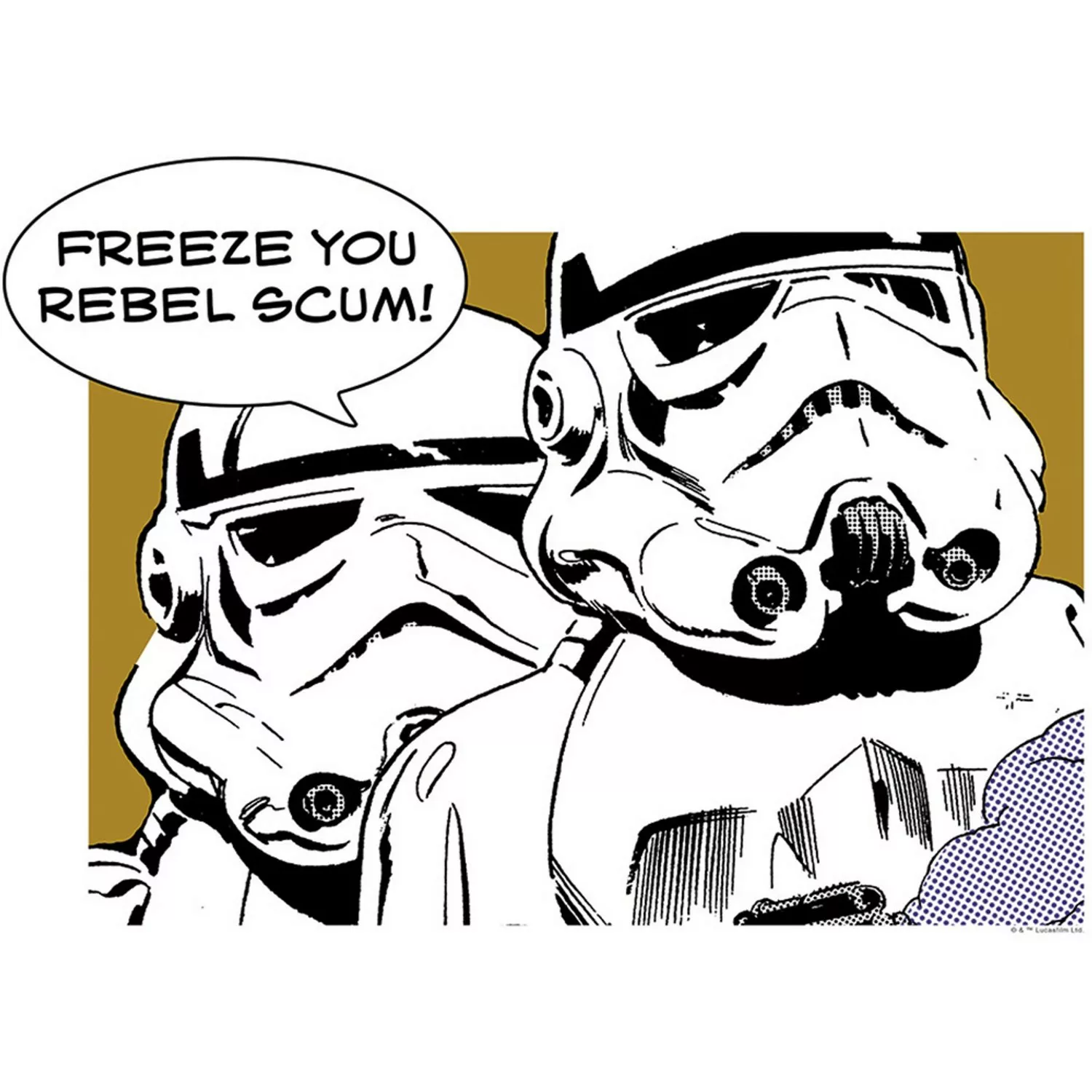 Komar Wandbild Star Wars Stormtroopers 40 x 30 cm günstig online kaufen