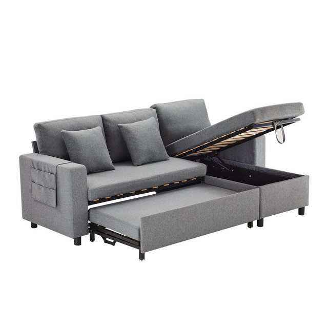 Rutaqian Schlafsofa Schlafsofa mit Schlaffunktion, L-förmiges Sofa, moderne günstig online kaufen