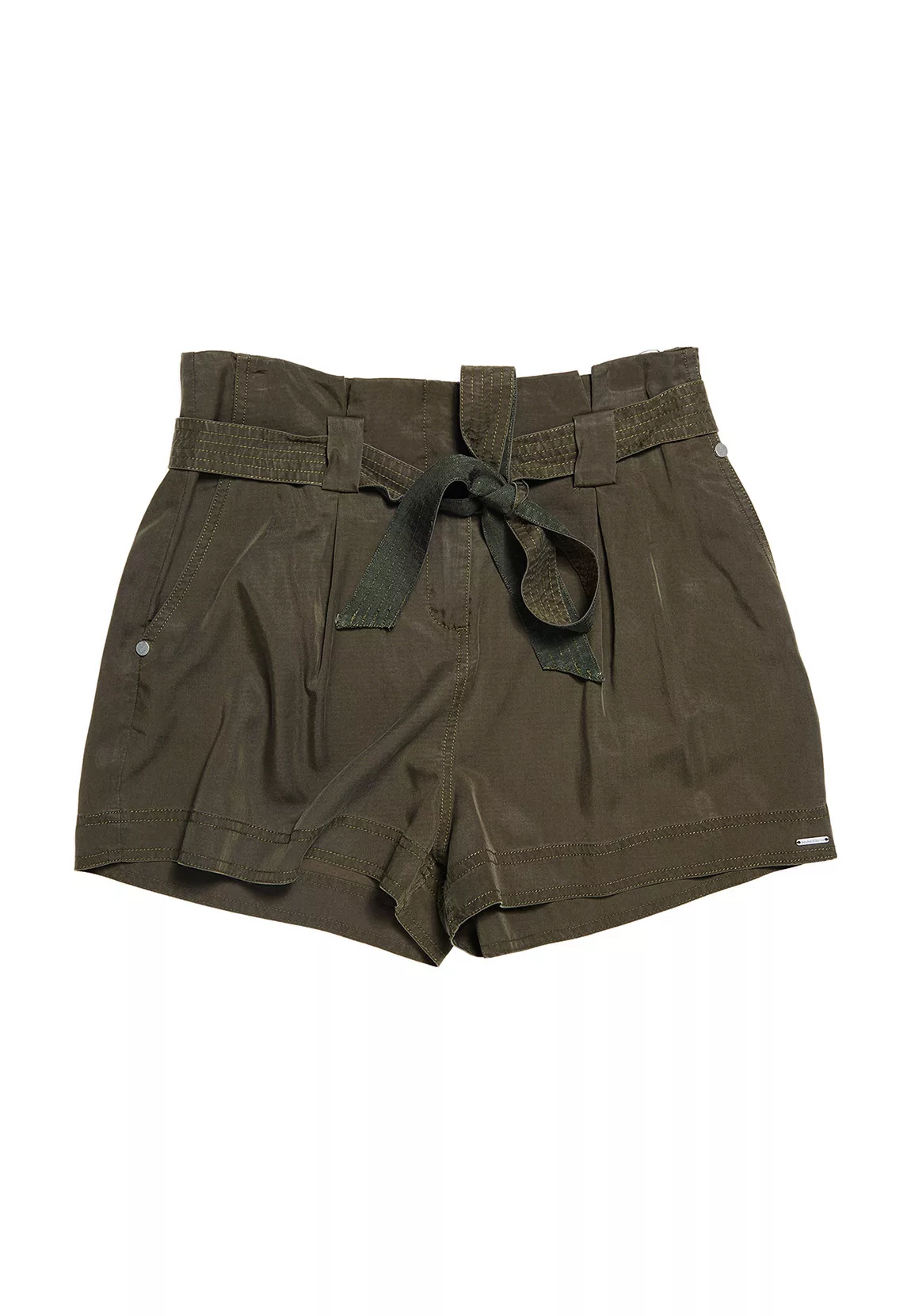 Superdry Shorts Damen DESERT PAPER BAG SHORT Bungee Cord günstig online kaufen