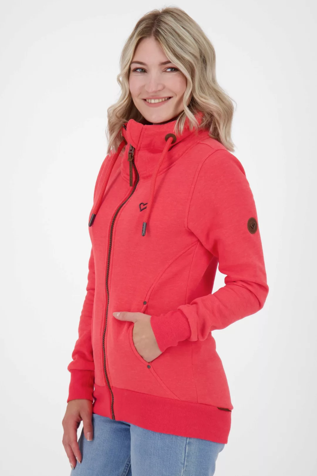 Alife & Kickin Kapuzensweatjacke "VivianAK A Sweatjacket Damen" günstig online kaufen